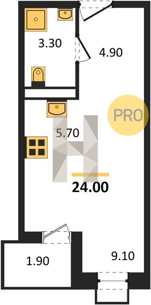 Планировка квартиры 6050