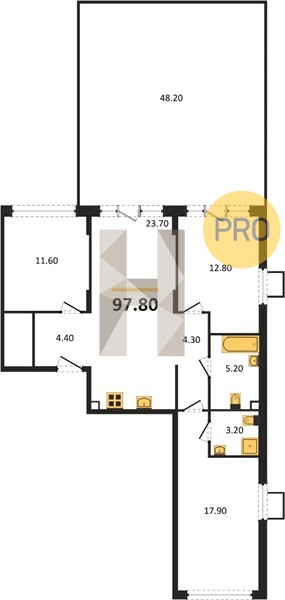 Планировка квартиры 6336