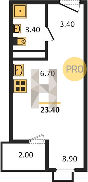 Планировка квартиры 6339