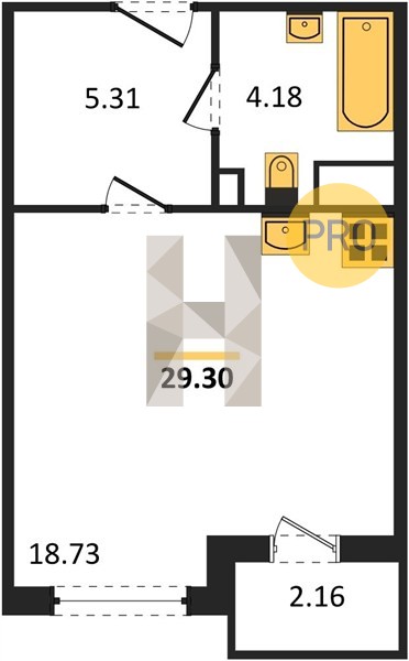 Планировка квартиры 6456