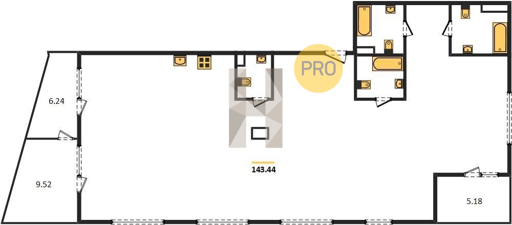 Планировка квартиры 706