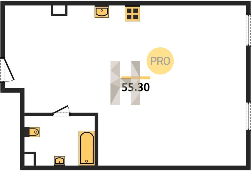 Планировка квартиры 708