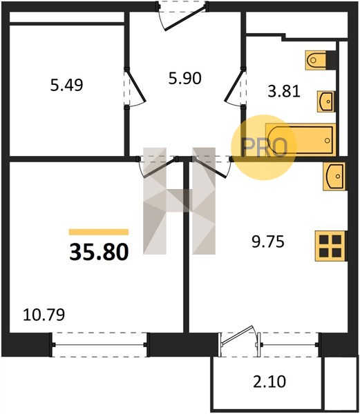 Планировка квартиры 7105