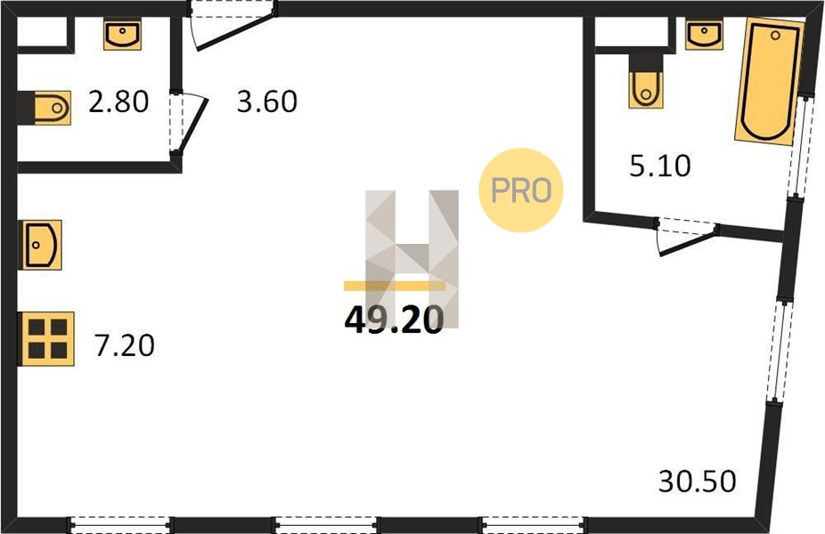 Планировка квартиры 7169