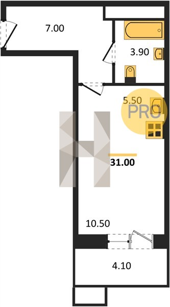 Планировка квартиры 7209
