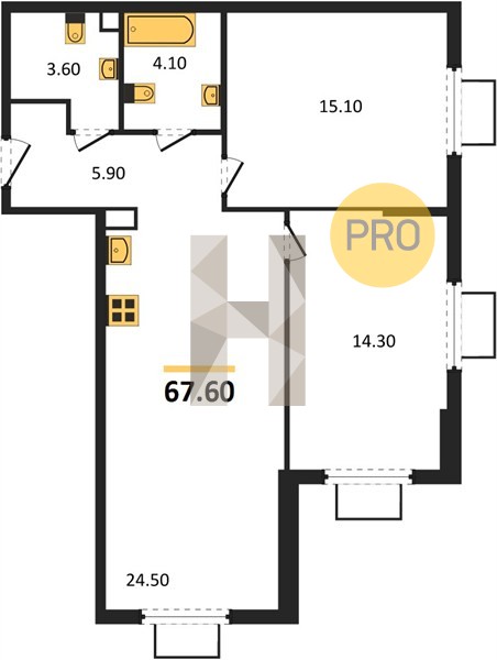 Планировка квартиры 7442