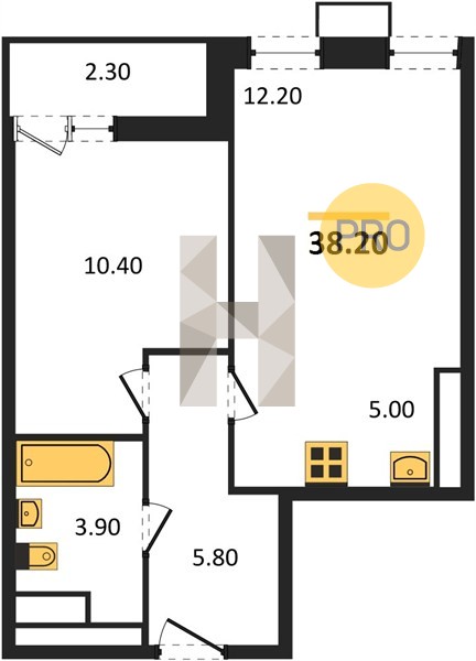 Планировка квартиры 7606