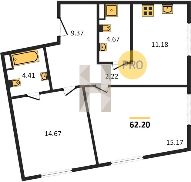 Планировка квартиры 761