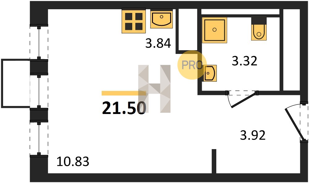 Планировка квартиры 7929