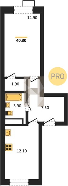 Планировка квартиры 8109