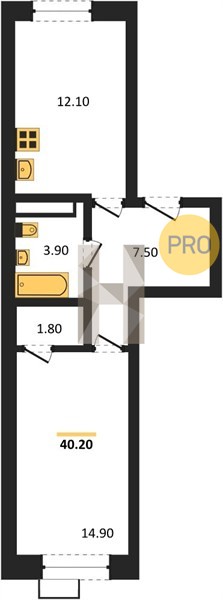 Планировка квартиры 8124