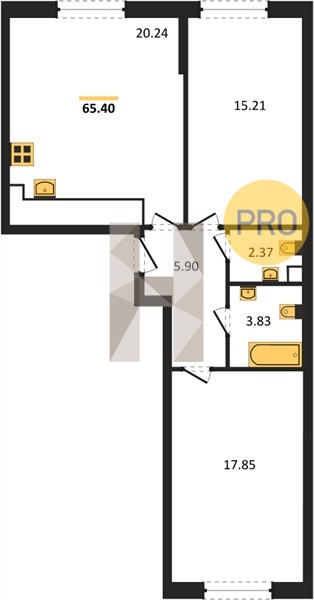 Планировка квартиры 8325