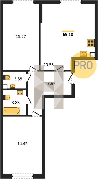 Планировка квартиры 8326
