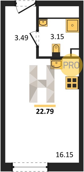 Планировка квартиры 8335