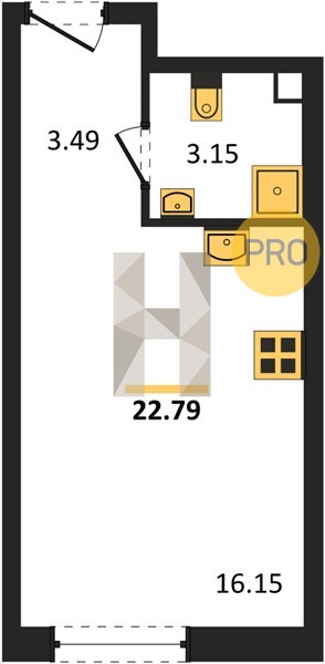 Планировка квартиры 8336