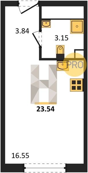 Планировка квартиры 8343