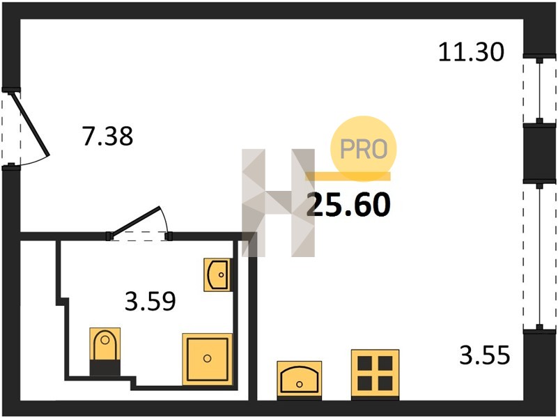 Планировка квартиры 8591