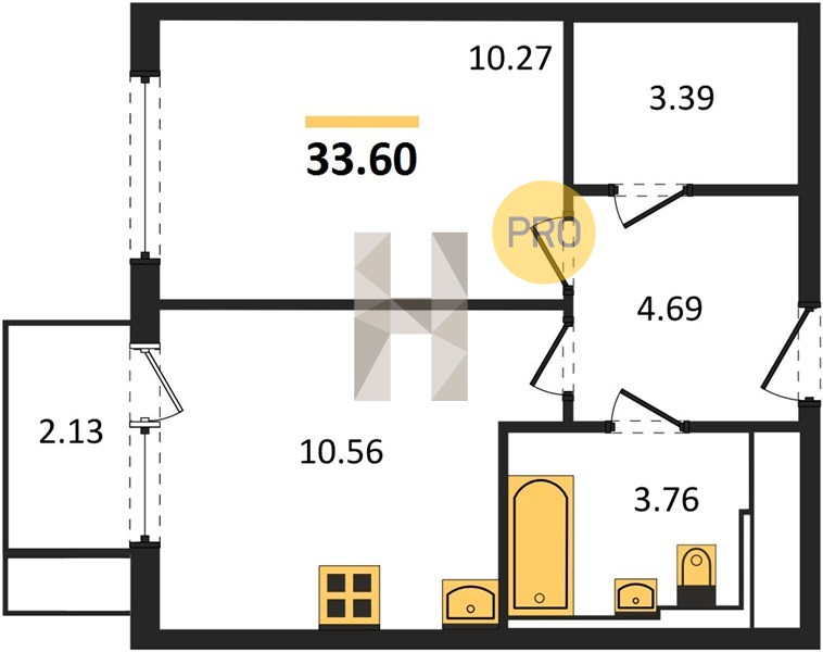 Планировка квартиры 8596