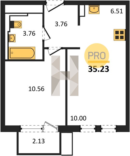 Планировка квартиры 8606