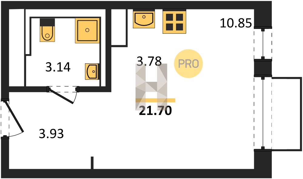 Планировка квартиры 8674