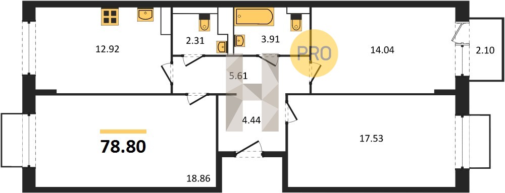 Планировка квартиры 8751