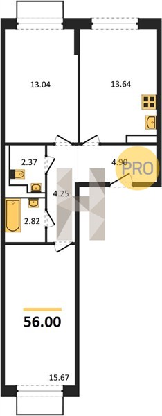 Планировка квартиры 8764