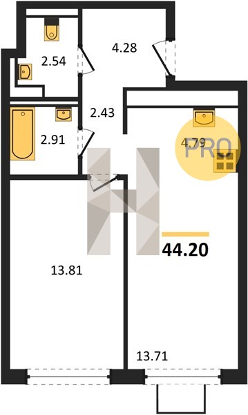 Планировка квартиры 8812