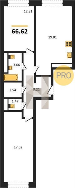 Планировка квартиры 8895