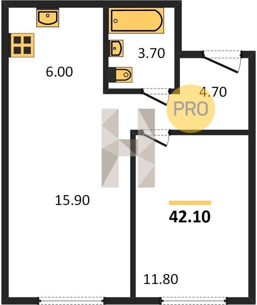 Планировка квартиры 9174