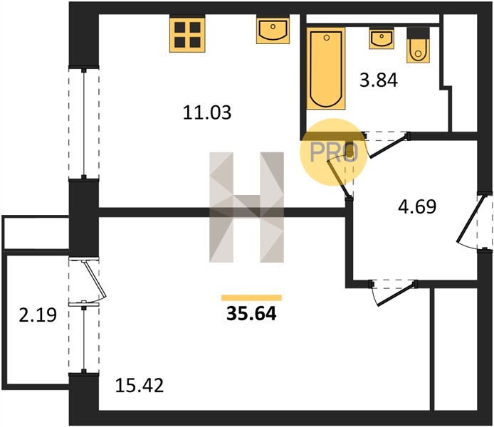 Планировка квартиры 9288