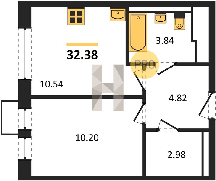 Планировка квартиры 9312