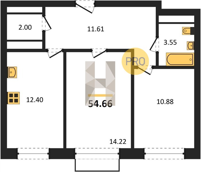 Планировка квартиры 9401