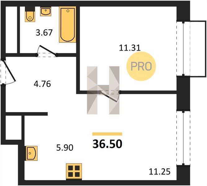 Планировка квартиры 9430