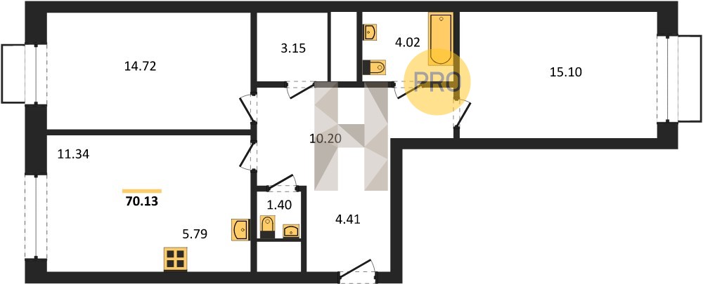 Планировка квартиры 9469