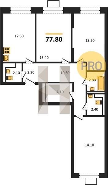 Планировка квартиры 9498
