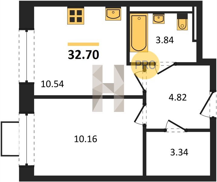 Планировка квартиры 9594